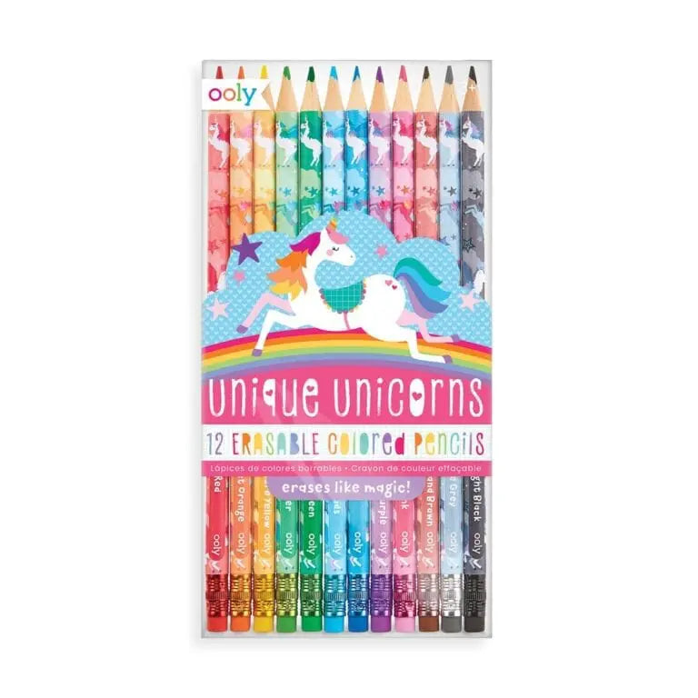 OOLY 12-pack Raderbara Färgpennor Unique Unicorns